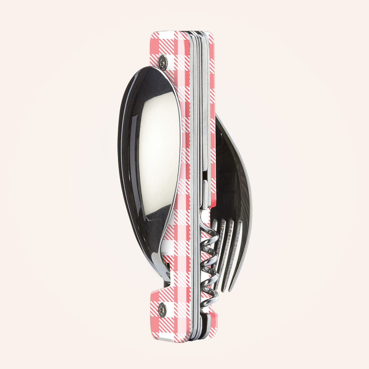 Multifonction Utensils 13:25, Pink Vichy