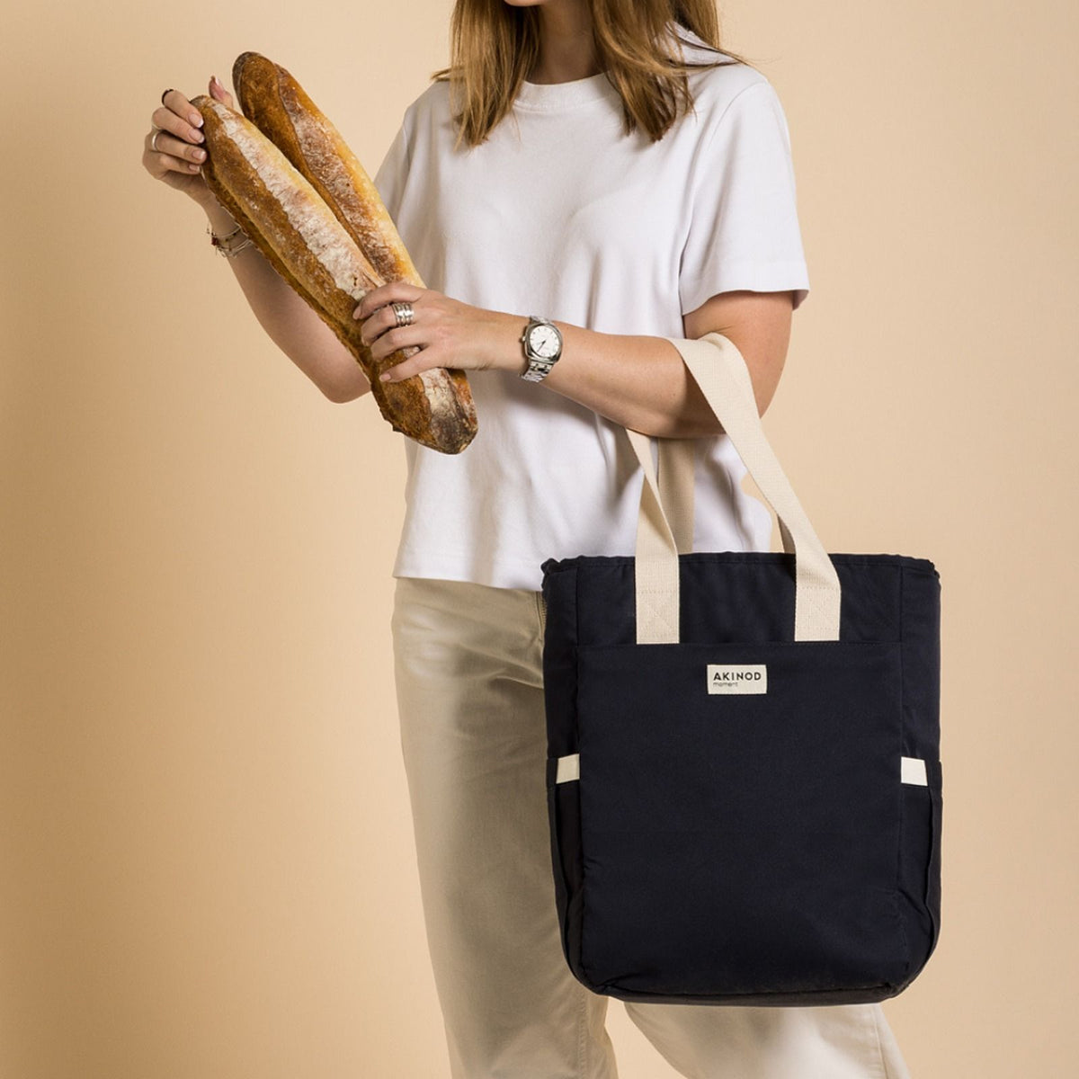 Lunch bag XL 08:19, Bleu Navy
