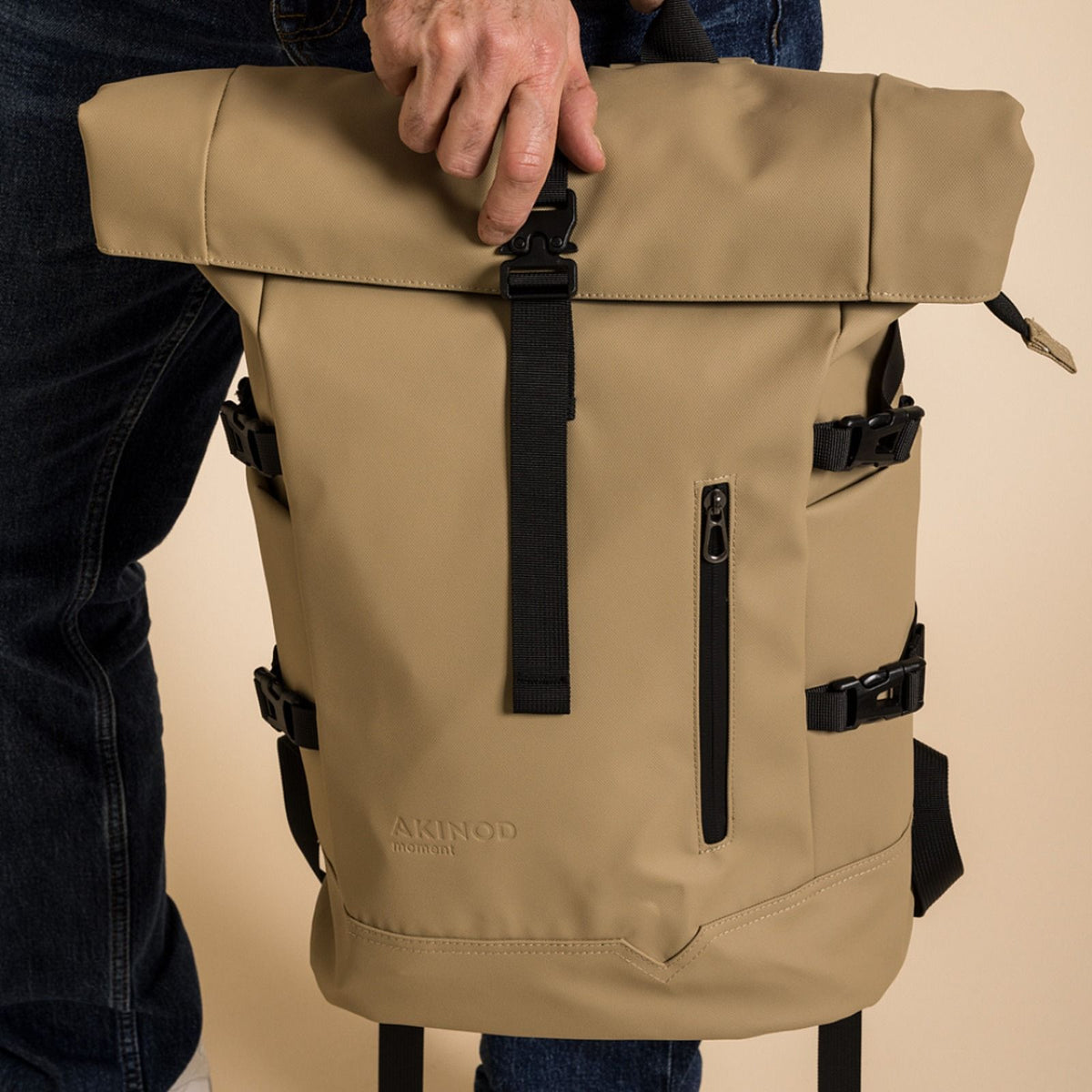Cooler backpack 09:12, Sand color