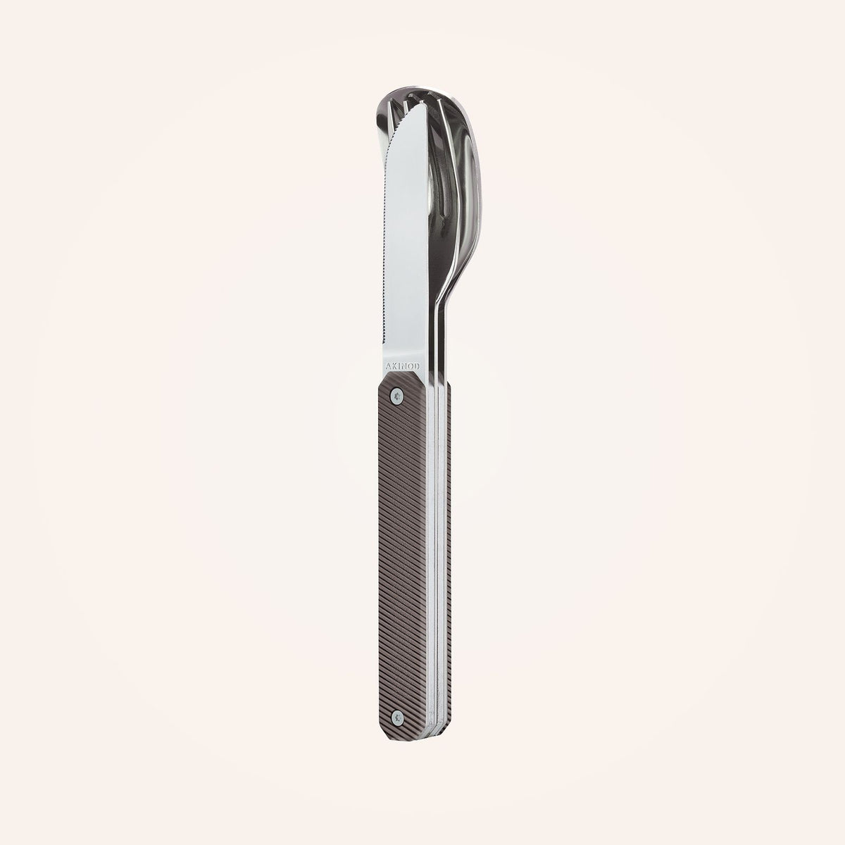 Couverts 12:34, Aluminium gris foncé