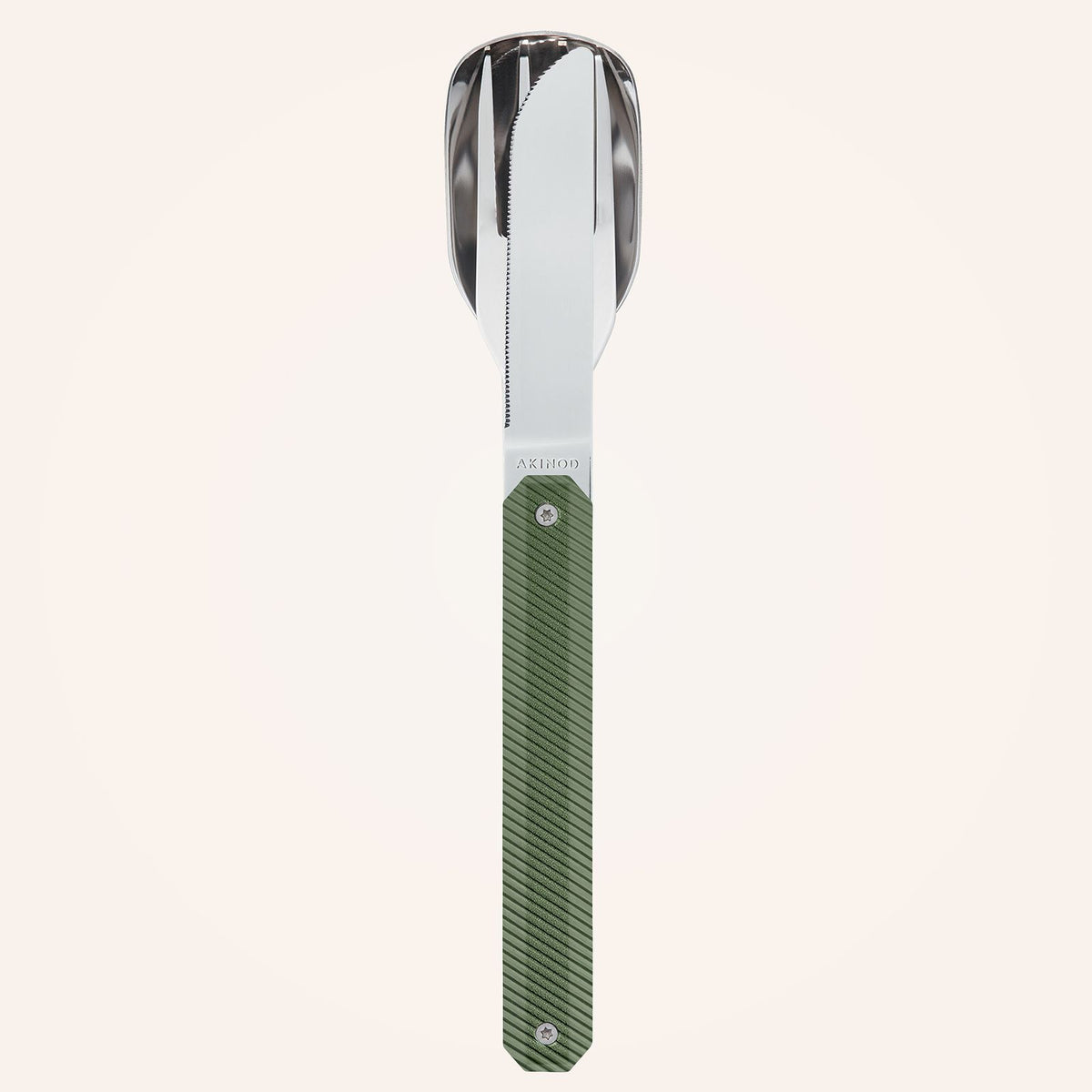 Couverts 12:34, Aluminium kaki
