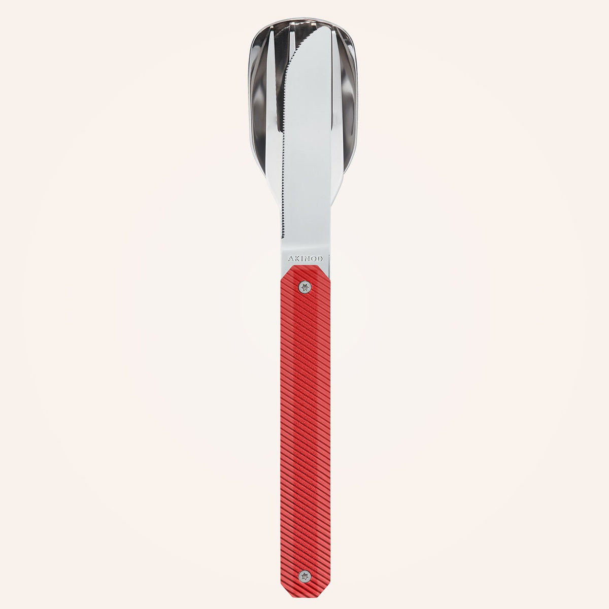 Couverts 12:34, Aluminium rouge