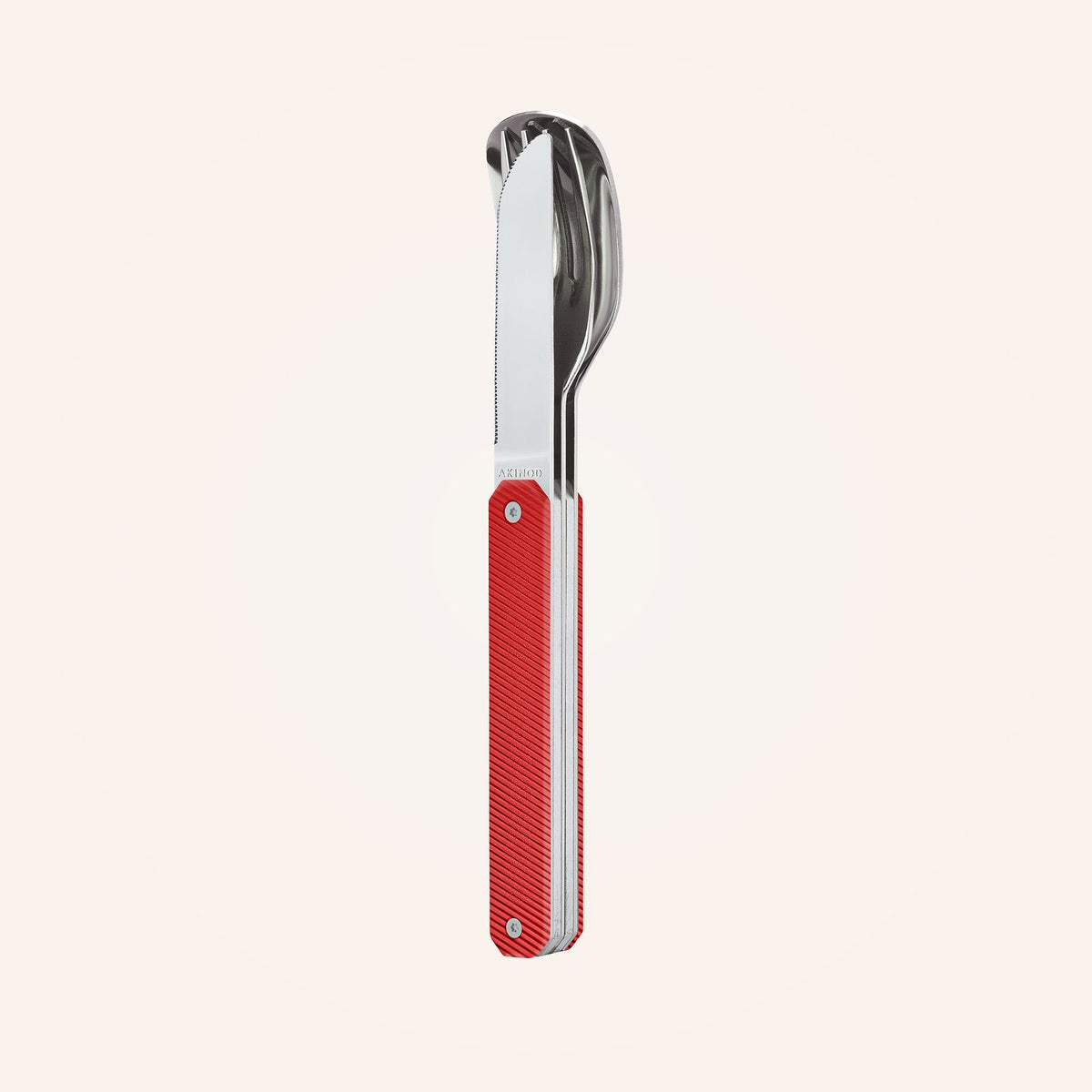 Couverts 12:34, Aluminium rouge