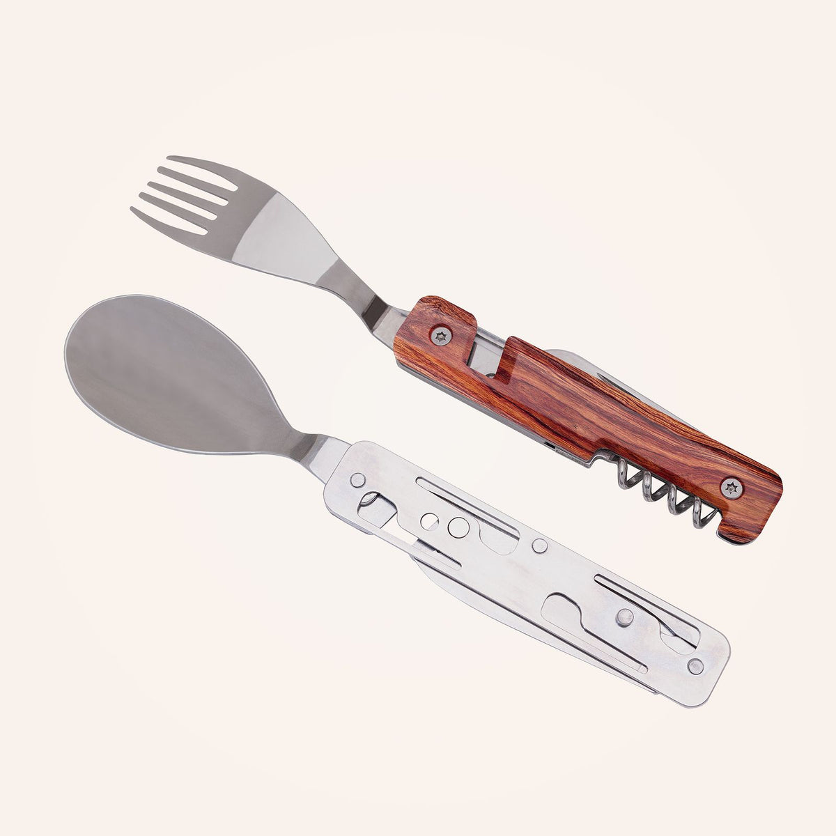Couverts multifonction 13:25, Bois corail