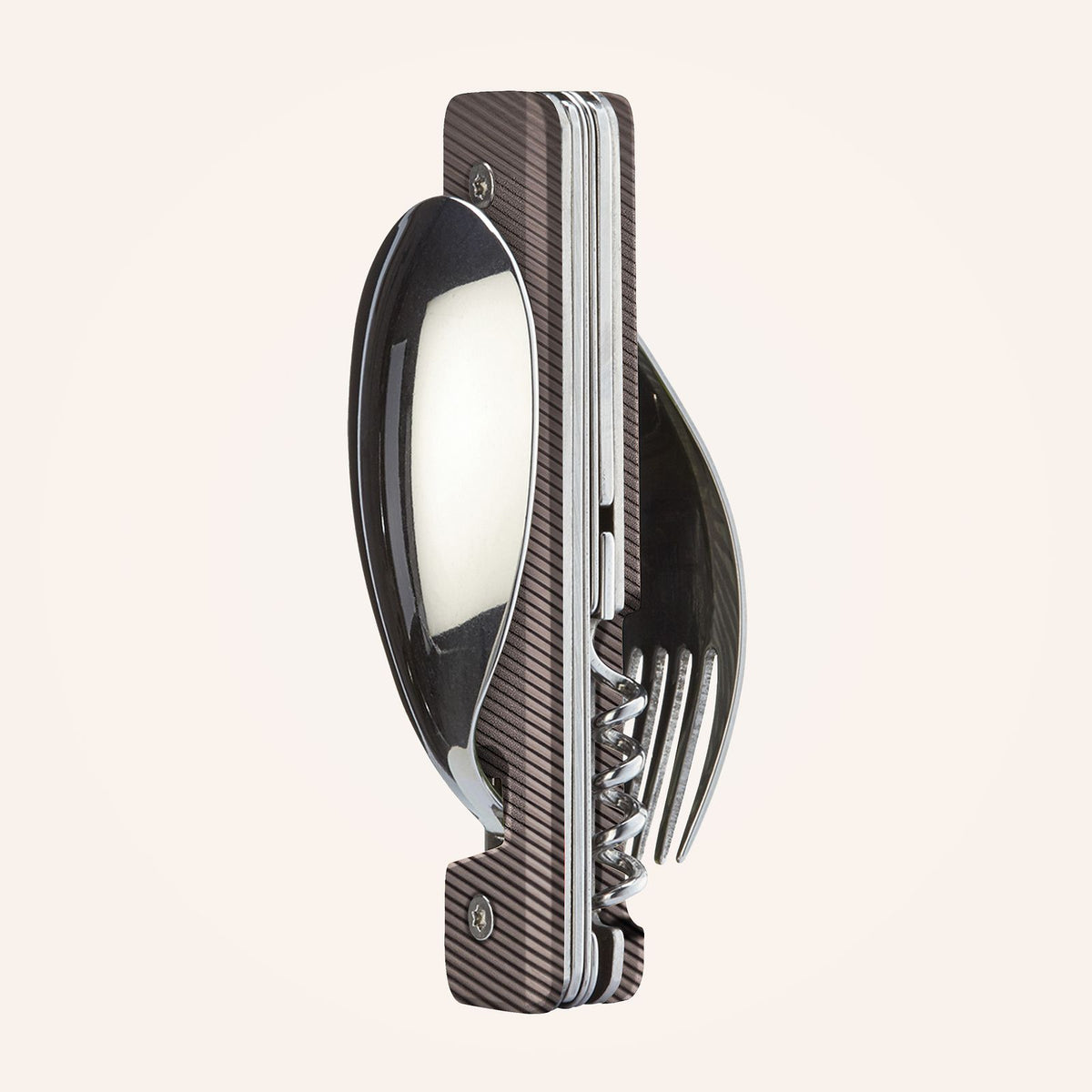 Couverts multifonction 13:25, Aluminium gris foncé