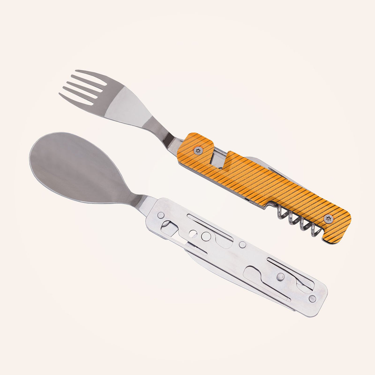 Couverts multifonction 13:25, Aluminium orange