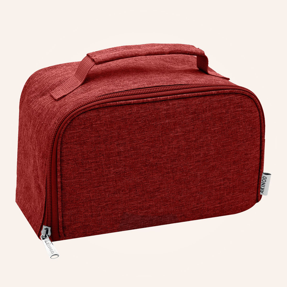 Bento + Lunch bag 11:58, Blanc / Terracotta