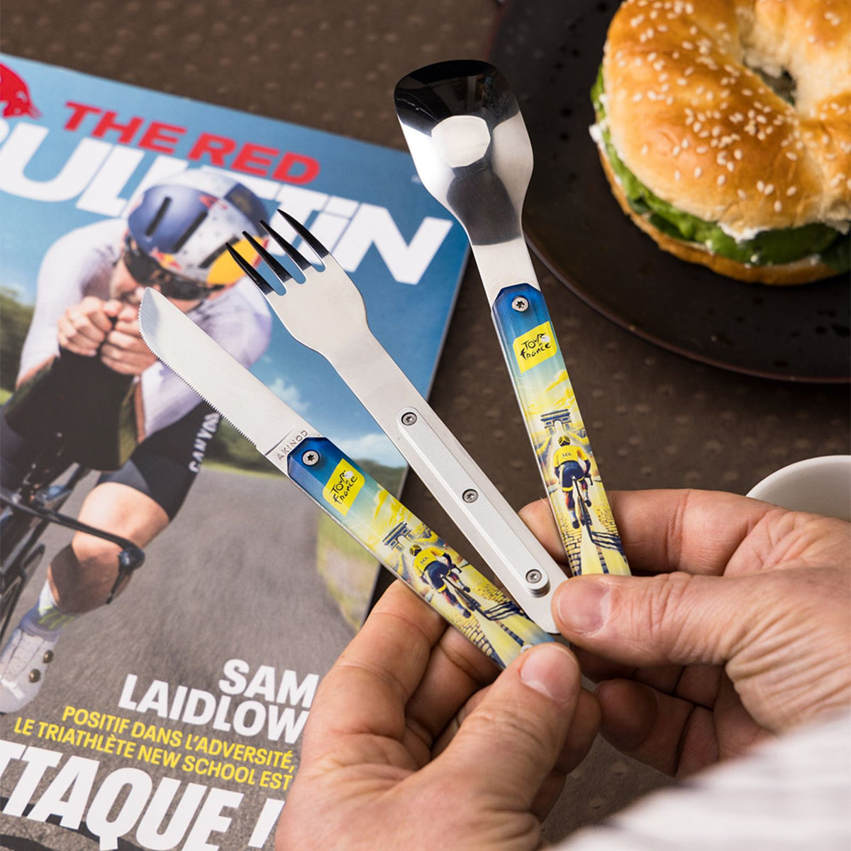 Couverts 12:34, Tour de France "Maillot jaune"