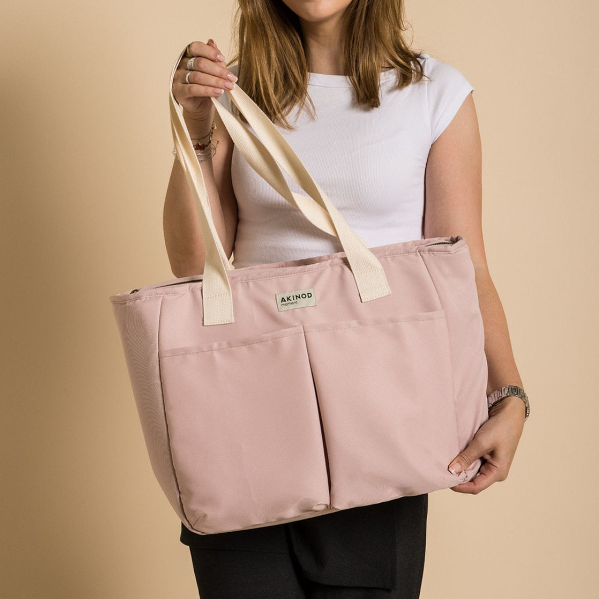 Insulated shopping bag 10:47, Pink