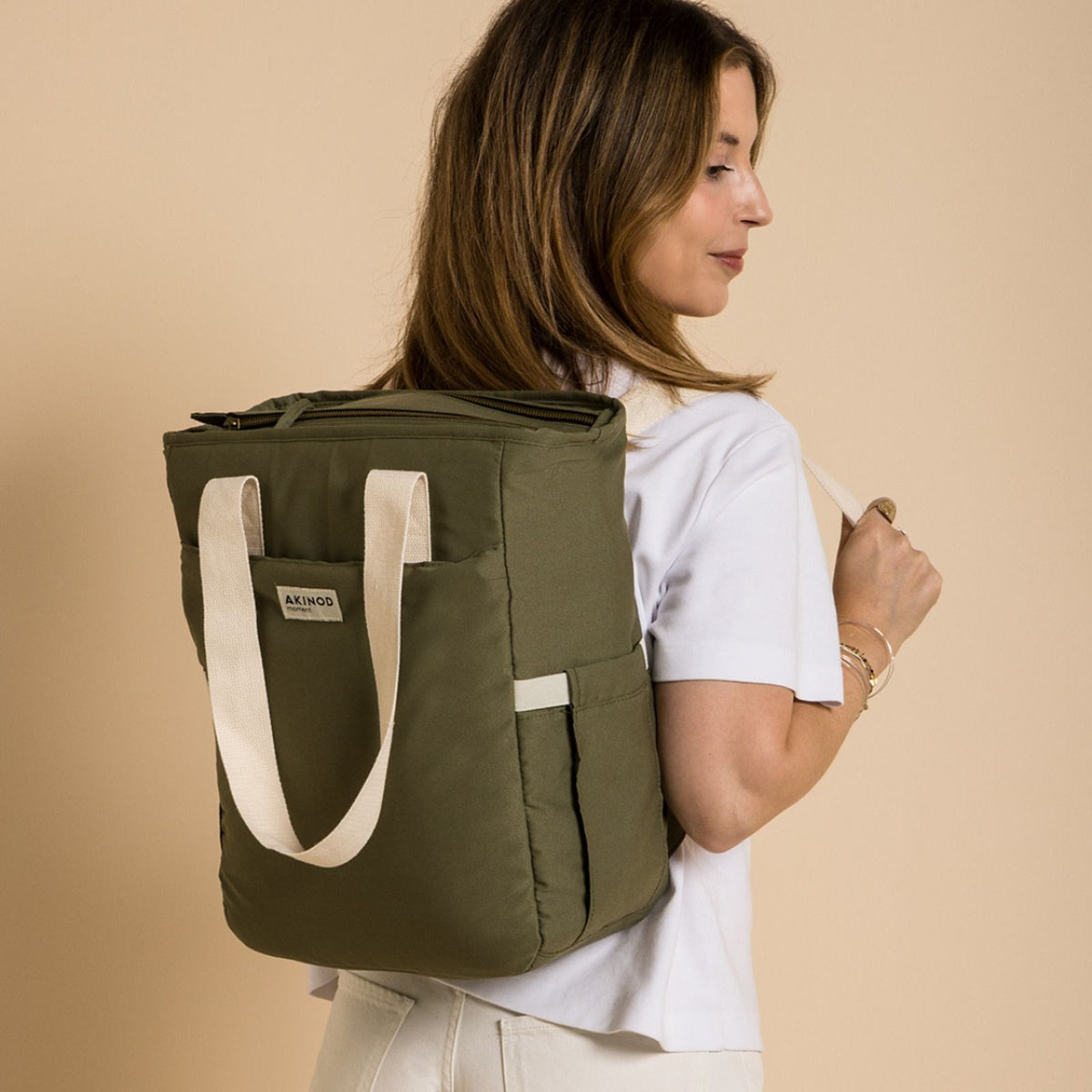 Lunch bag XL 08:19, Olive