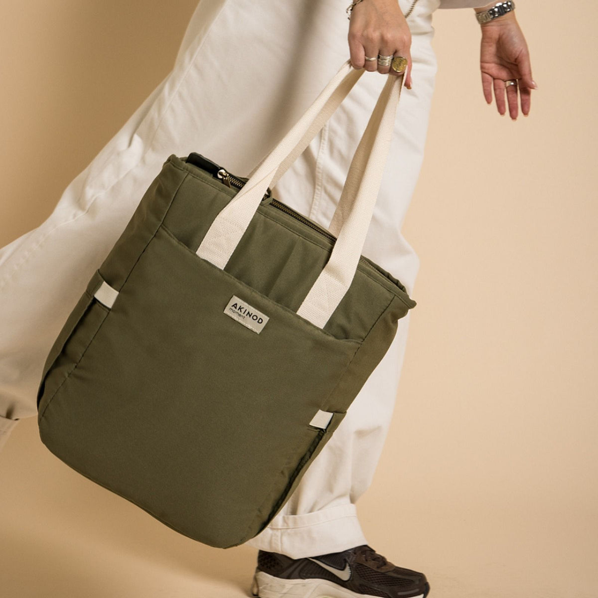 Lunch bag XL 08:19, Olive