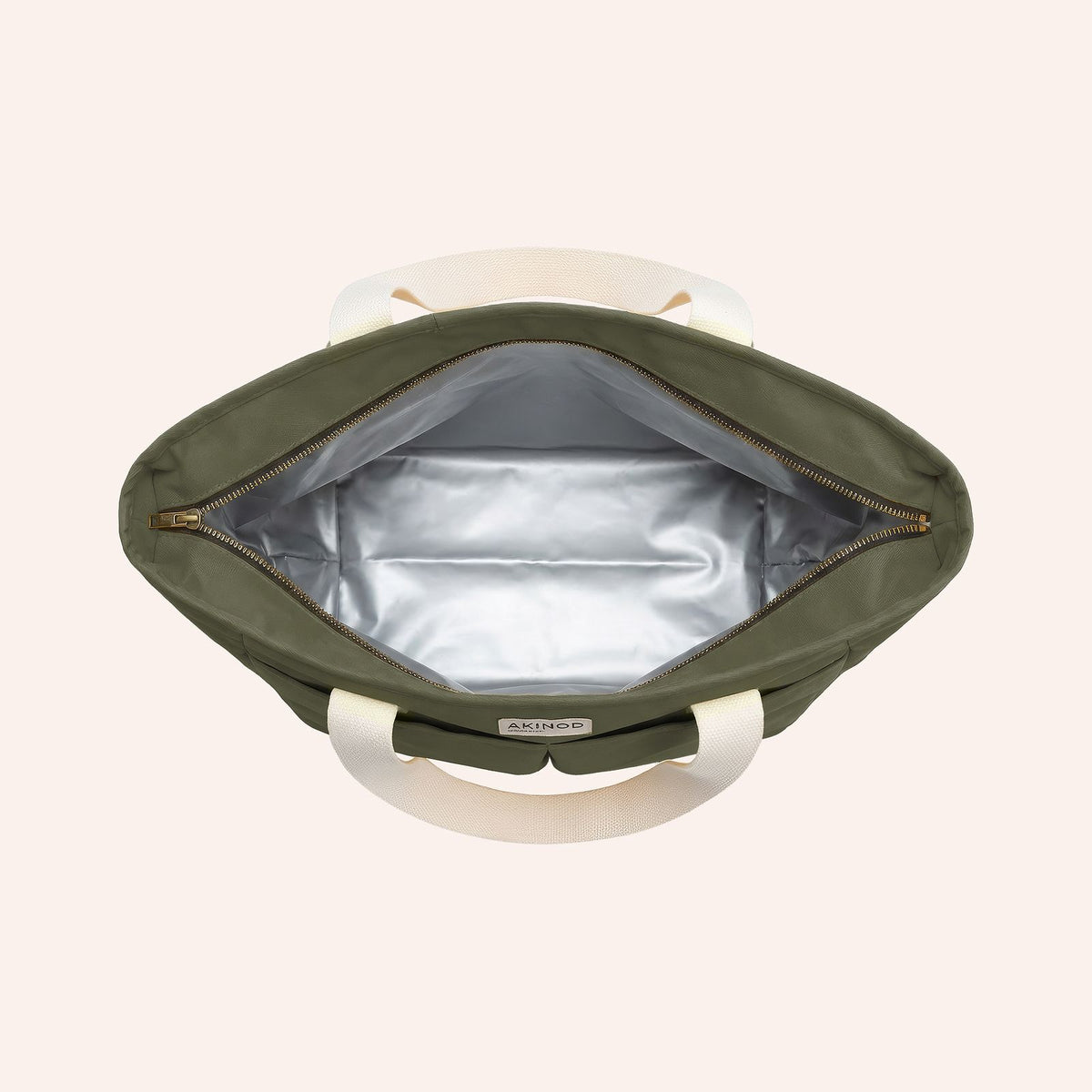 Insulated shopping bag 10:47, Olive