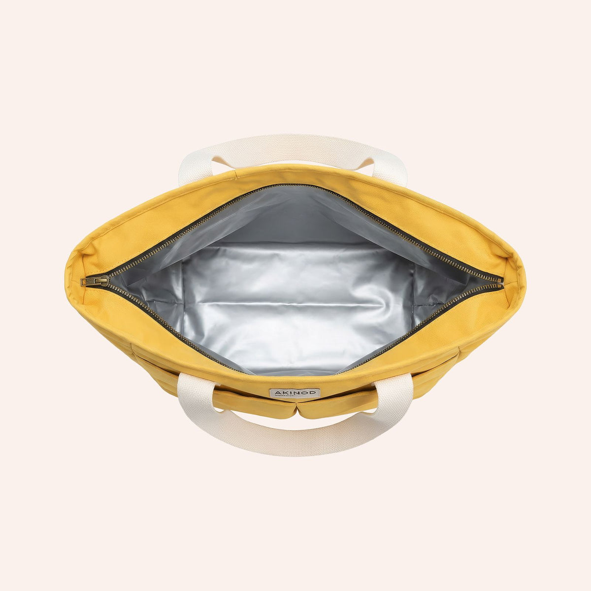 Insulated shopping bag 10:47, Mustard