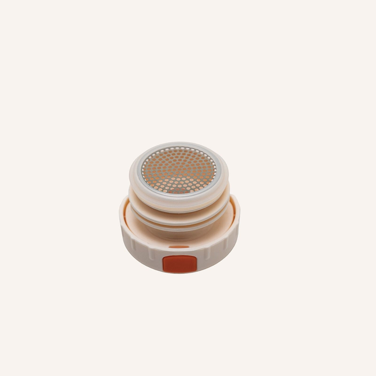 Double wall insulated bottle 07:20, Beige