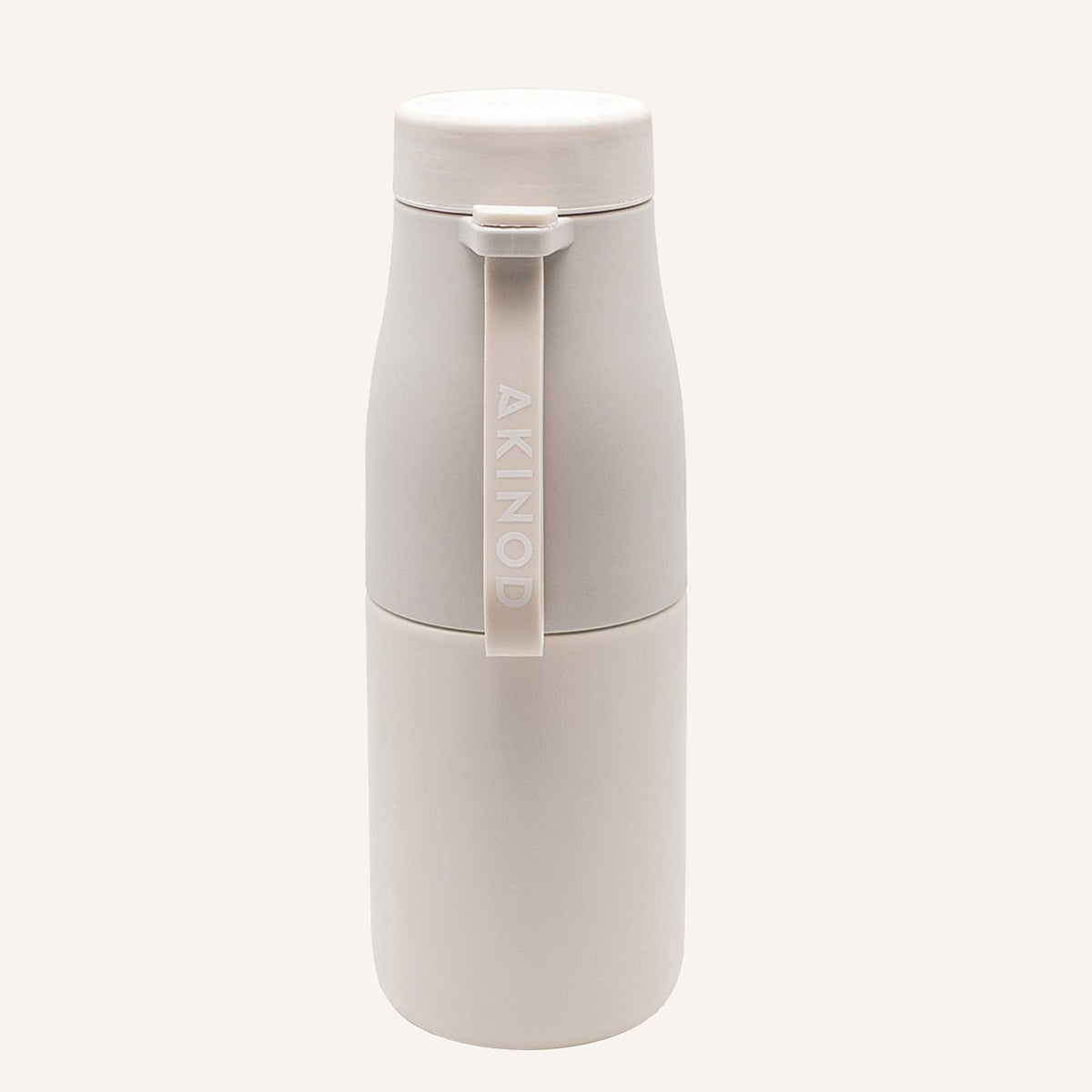 Bouteille isotherme 07:20, Beige