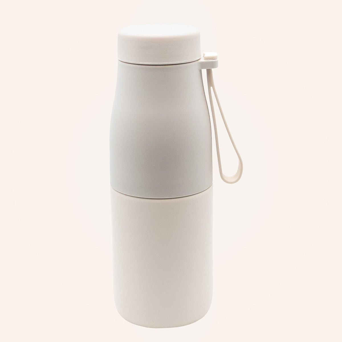 Double wall insulated bottle 07:20, Beige