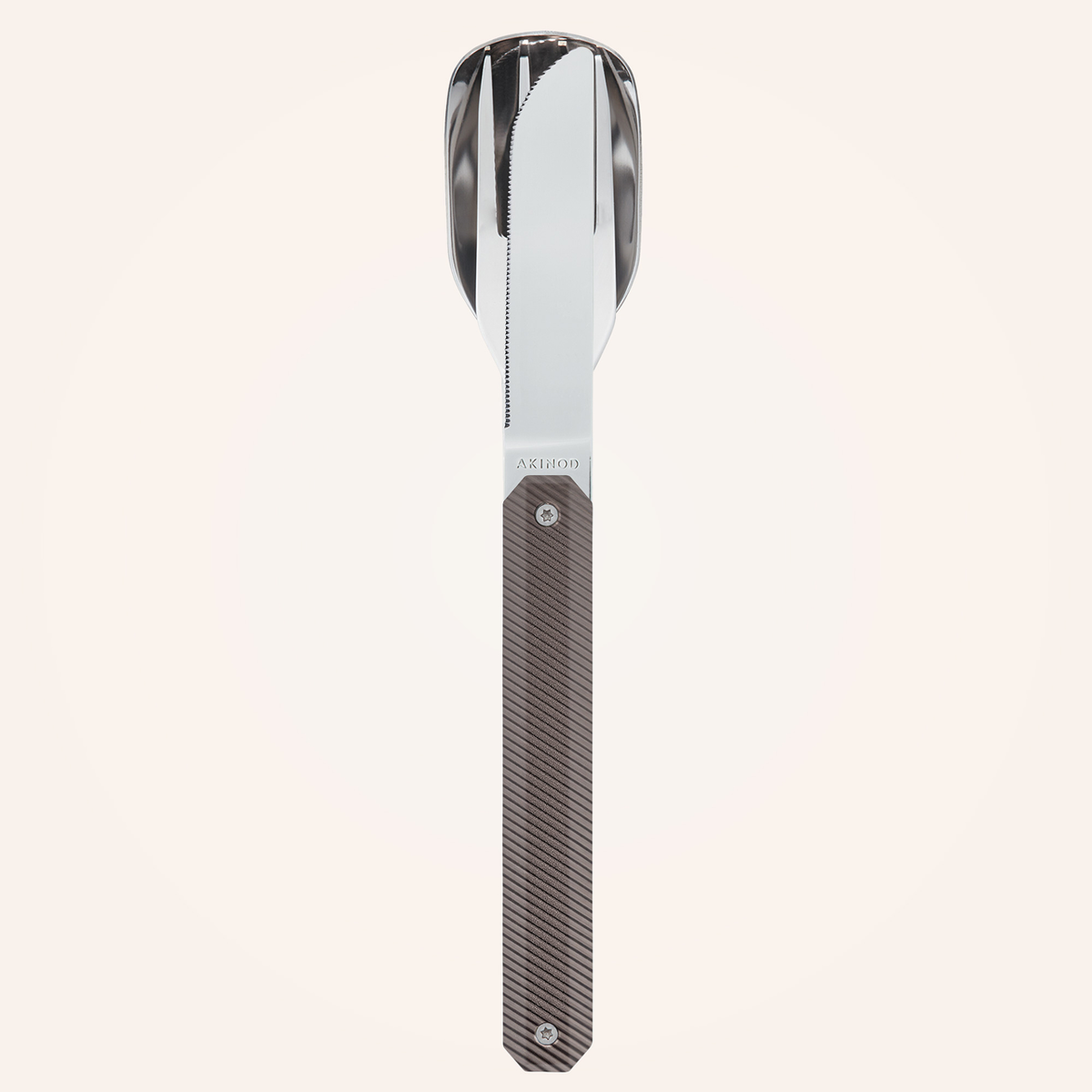 Utensils 12:34, Dark grey aluminum