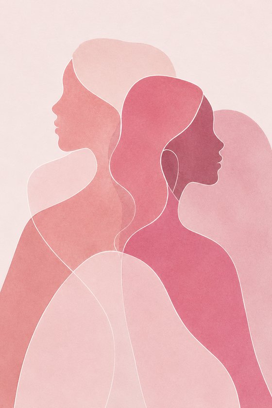 Aquarelle rose n°2