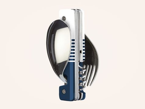 Multifunction Cutlery 13h25, Blue mariniere
