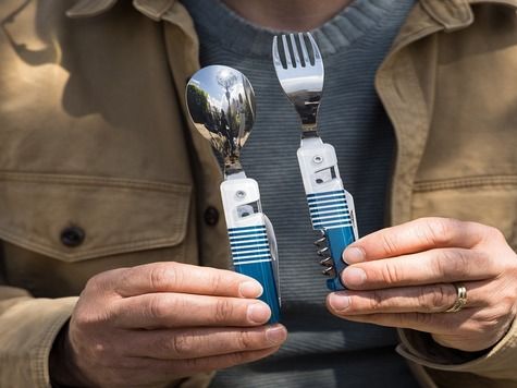 Couverts multifonction 13:25, Marinière bleue