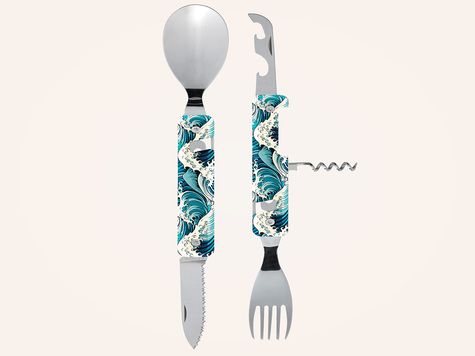 Multifunction Cutlery 13h25, Ukiyo-e