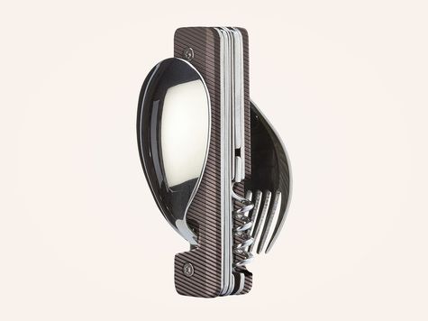 Multifunction Cutlery 13:25, Dark grey aluminum