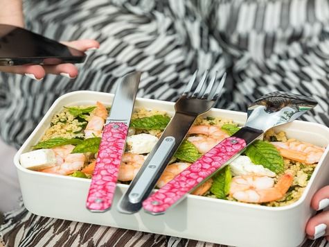 Straight Cutlery 12h34, Delicate pink
