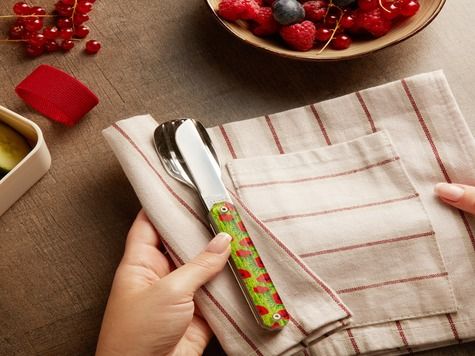 Travel napkin roll 11:37, Burgundy