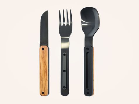Straight Cutlery 12h34, Olive wood
