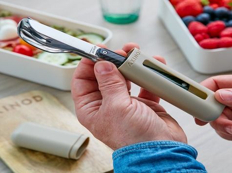 Straight Cutlery 12h34, Carbon
