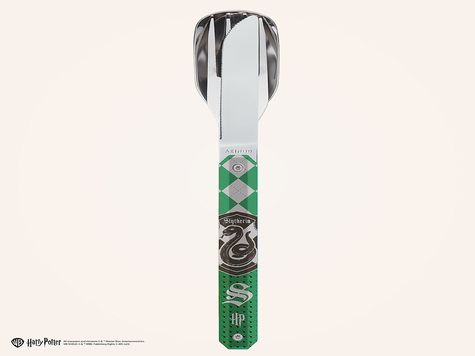 Straight Cutlery 12h34, HP - Slytherin