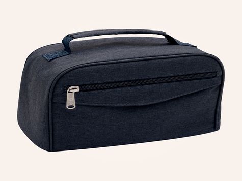 Bento + Lunch bag 11:58, Weiss / Jeansblau