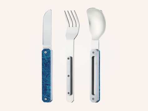 Straight Cutlery 12h34, Downtown Blue