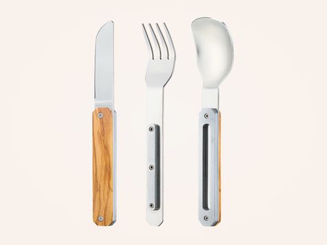 Straight Cutlery 12h34, Olive wood