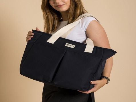 Sac shopping isotherme 10:47, Bleu Navy
