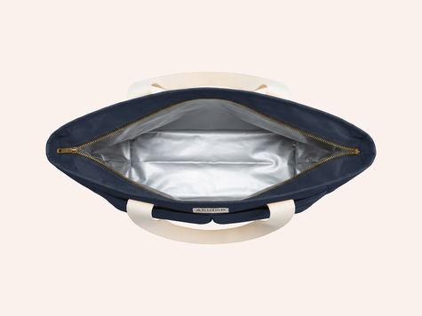 Insulated shopping bag 10:47, Navy blue