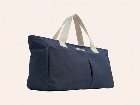 Insulated shopping bag 10:47, Navy blue