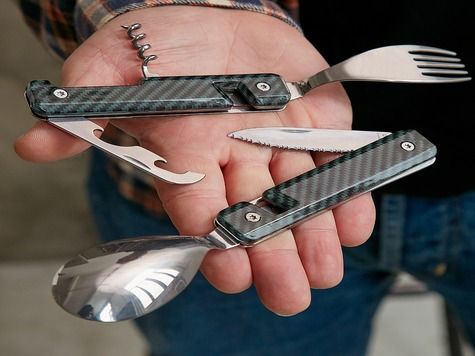 Multifunction Cutlery 13h25, Carbon