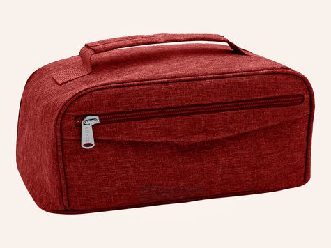 Bento + Lunch bag 11:58, Weiss / Terracotta