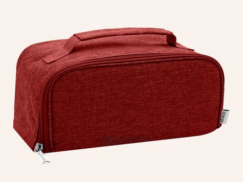 Bento + Lunchbag 11h58, Weiss / Terracotta