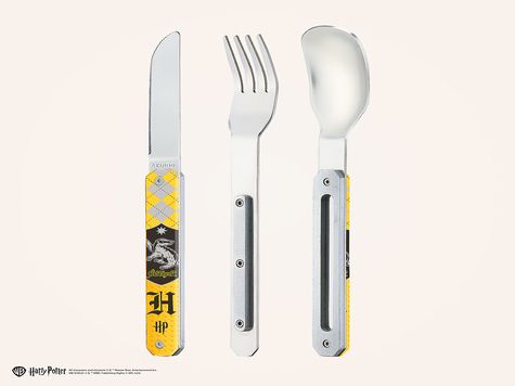 Straight Cutlery 12h34, HP - Hufflepuff