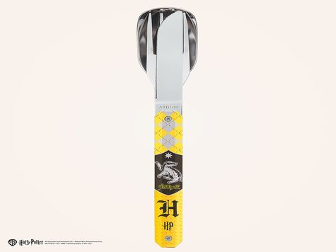 Straight Cutlery 12h34, HP - Hufflepuff