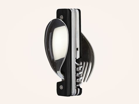 Multifunktionsbesteck 13h25, Ebenholz