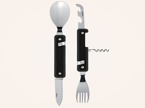 Multifunction Cutlery 13h25, Ebony wood