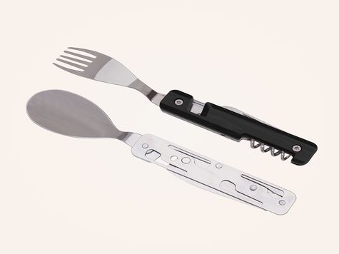Multifunction Cutlery 13h25, Ebony wood