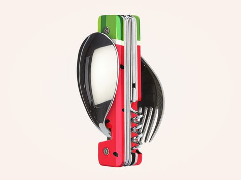 Multifunction Cutlery 13h25, Watermelon