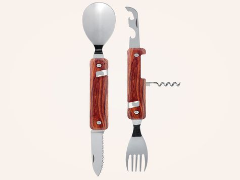 Multifunction Cutlery 13h25, Coral wood