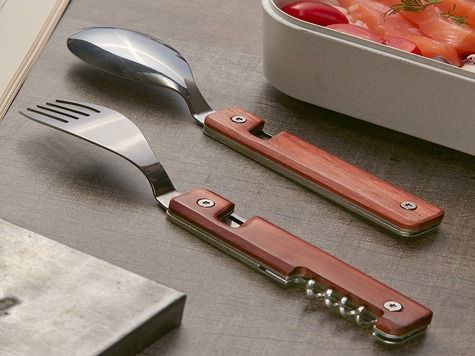Multifunction Cutlery 13h25, Coral wood