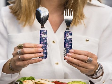 Multifunction Cutlery 13h25, Cherry blossom