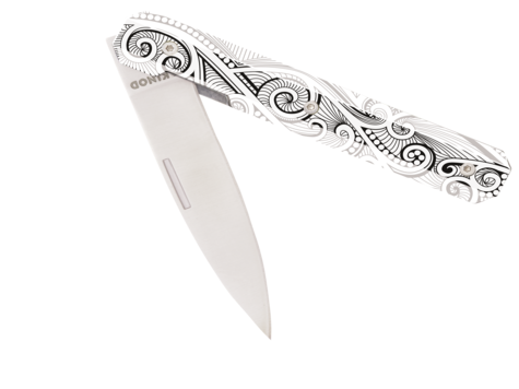 Couteau d'Office Pliant 18H07, Arabesques
